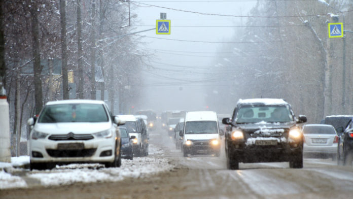 Предупреждение о возможном снегопаде ночью