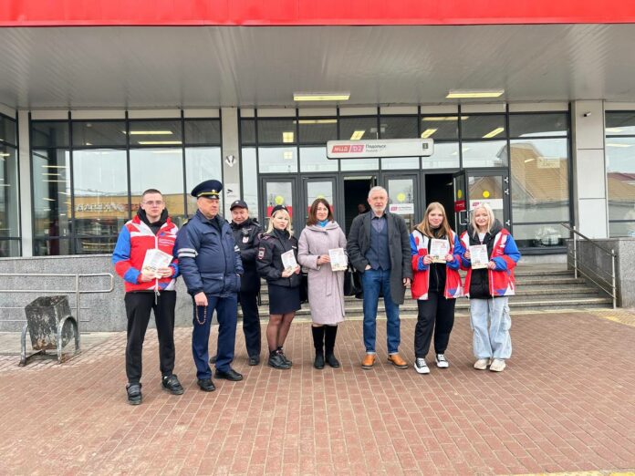 Рейд по безопасности на железной дороге прошел на станции Подольск