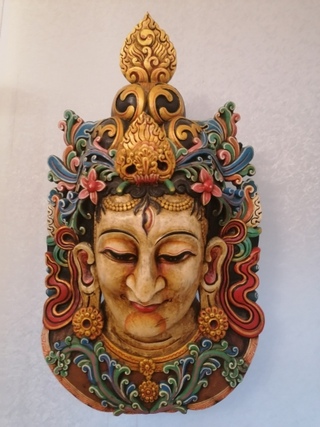 В Подольском выставочном зале проходит выставка «Маски мира»