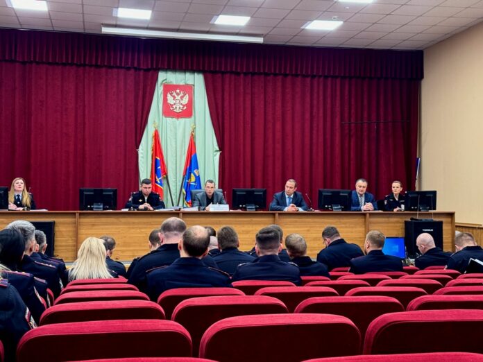 В УМВД России по г.о. Подольск состоялось оперативное совещание по подведению итогов работы В УМВД России по г.о. Подольск состоялось оперативное совещание по подведению итогов работы