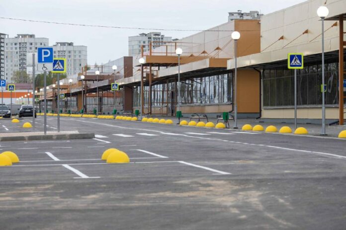 Строительство сельскохозяйственного рынка в мкр. Кузнечики идет к завершению Строительство сельскохозяйственного рынка в мкр. Кузнечики идет к завершению