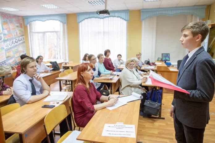 В муниципальном этапе Всероссийского конкурса «Отечество» приняли участие более 20 учеников подольских школ