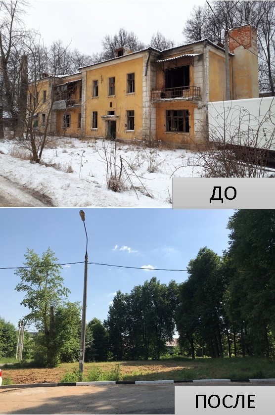 В Подольске продолжают сносить незаконные строения