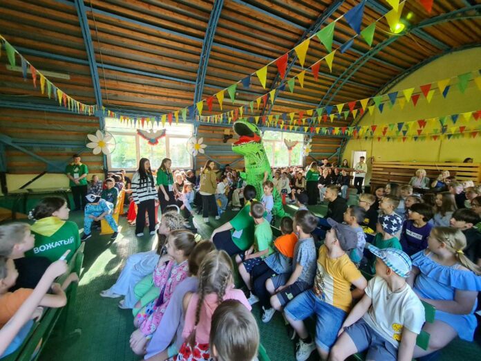 В Детско-юношеском оздоровительном центре «Ромашка» в Подольске началась первая смена