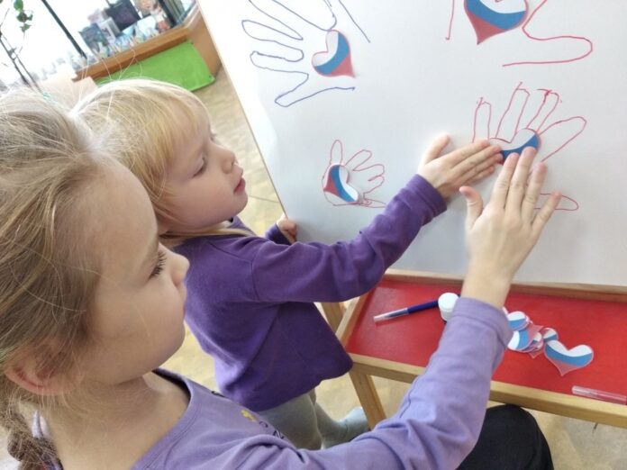 Акция «Единство в наших сердцах» состоялась в Детской библиотеке №27