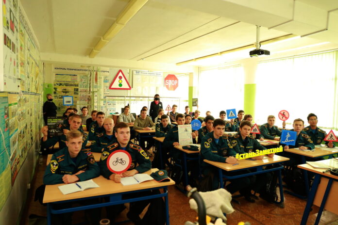 Инспекторы ОГИБДД УМВД России по Городскому округу Подольск провели правовой семинар  в Профессиональном...