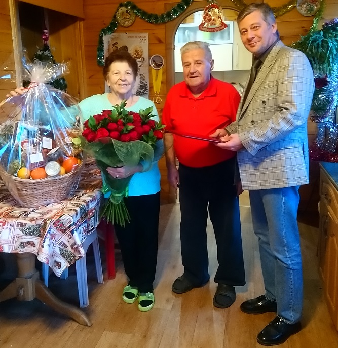 16 декабря Герой Социалистического Труда Вадим Алексеевич Анисимов принимал поздравления с юбилеем