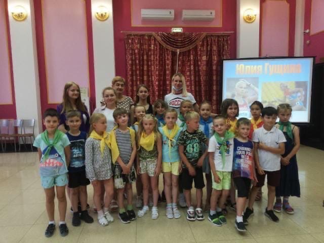 В ДК «Молодежный» прошел урок для детей «Мы за здоровый образ жизни»