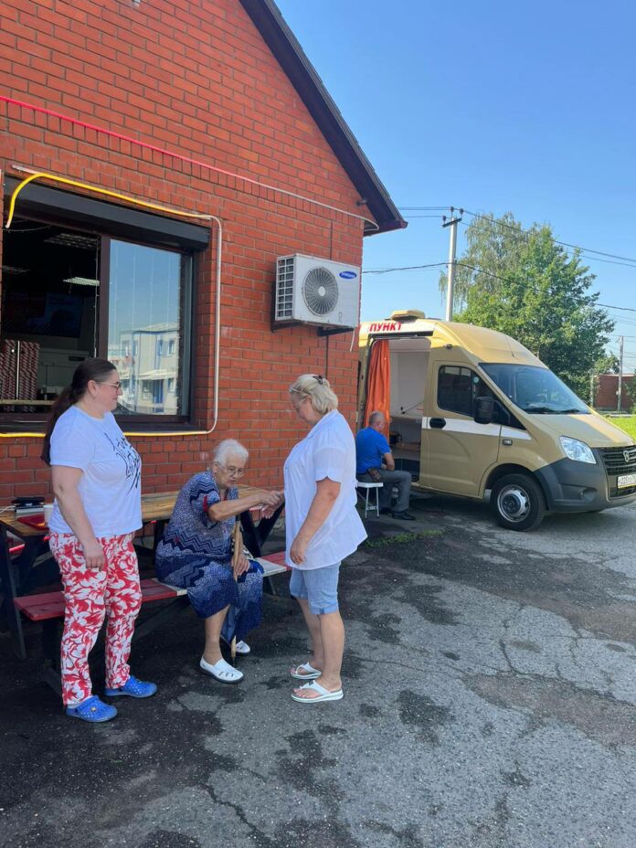 Выездная диспансеризация прошла в деревне Яковлево в Подольске