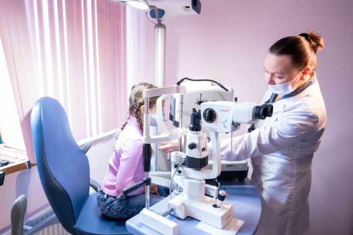 Офтальмологическое отделение открылось в детской поликлинике на улице Ульяновых