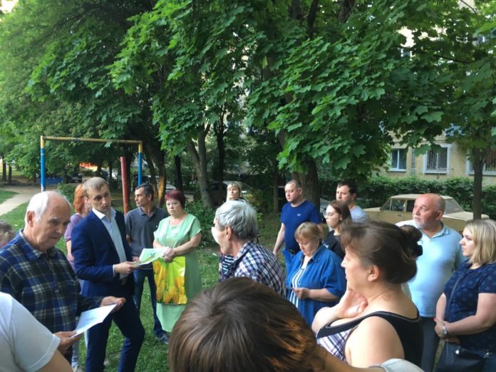 При благоустройстве дворов в Климовске учитывают мнение жителей