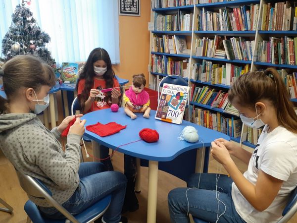 Мастер-класс «Волшебный клубочек» состоялся в детской библиотеке № 6 Мастер-класс «Волшебный клубочек» состоялся в детской библиотеке № 6