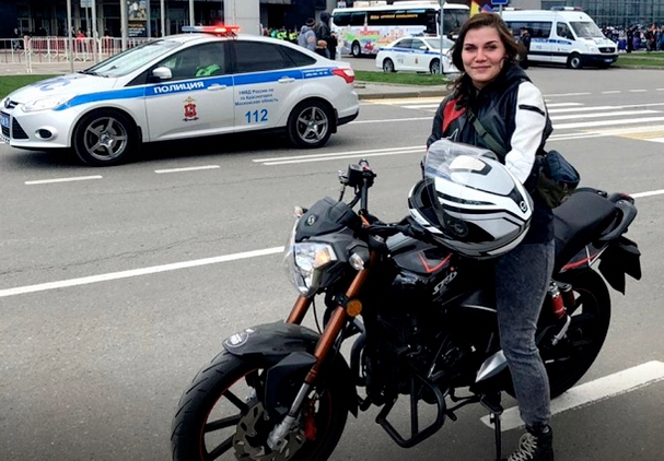 Подольчанка стала первой на соревнованиях по мотоциклетному многоборью