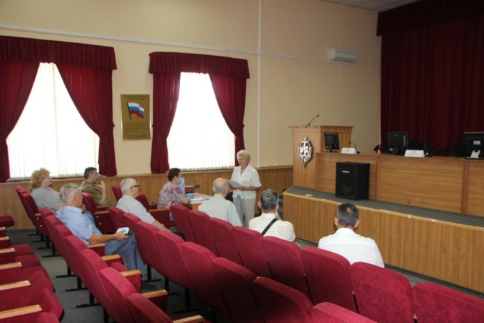 В УМВД России по Городскому округу Подольск Совет ветеранов подвел итоги работы за первое...