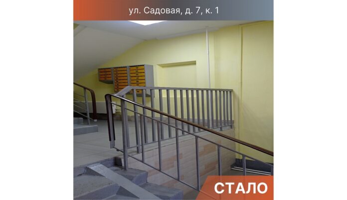 Продолжаются работы по ремонту подъездов в Большом Подольске Продолжаются работы по ремонту подъездов в Большом Подольске