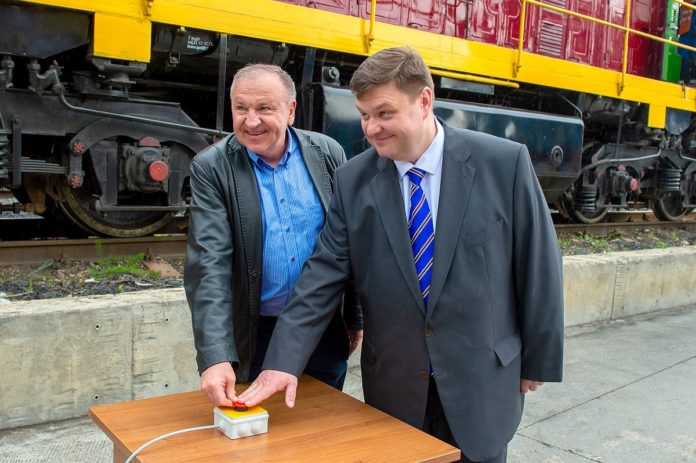 Глава округа Николай Пестов принял участие в открытии второй очереди контейнерного терминала АО «Подольское... Глава округа Николай Пестов принял участие в открытии второй очереди контейнерного терминала АО «Подольское...