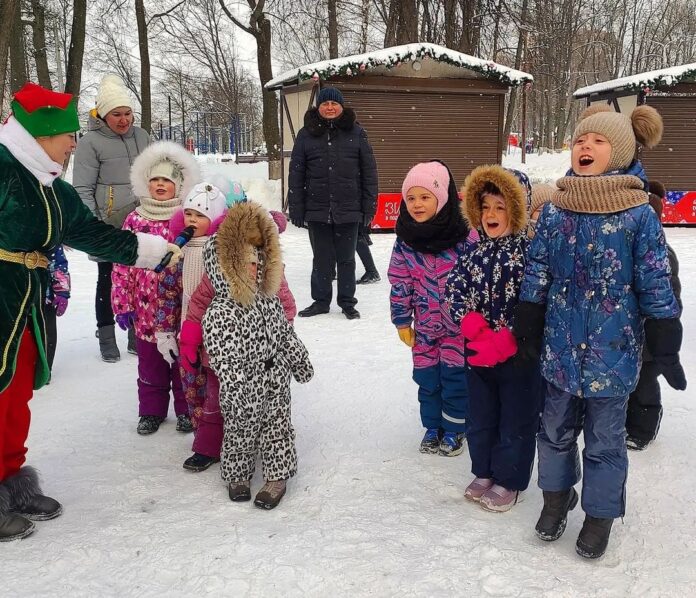 Игровая программа будет проходить в парке имени В. Талалихина  для детей по выходным
