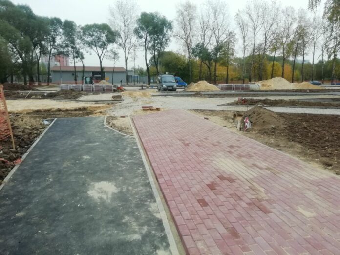 Благоустройство территории возле станции Силикатная МЦД-2 завершается Благоустройство территории возле станции Силикатная МЦД-2 завершается