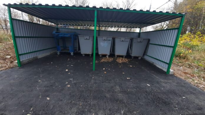 МСК-НТ укомплектовал новыми контейнерами две площадки в частном секторе Подольска МСК-НТ укомплектовал новыми контейнерами две площадки в частном секторе Подольска