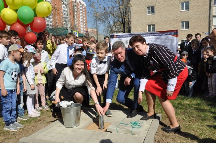 Строительство пристройки к школе №13 в микрорайоне Кутузово