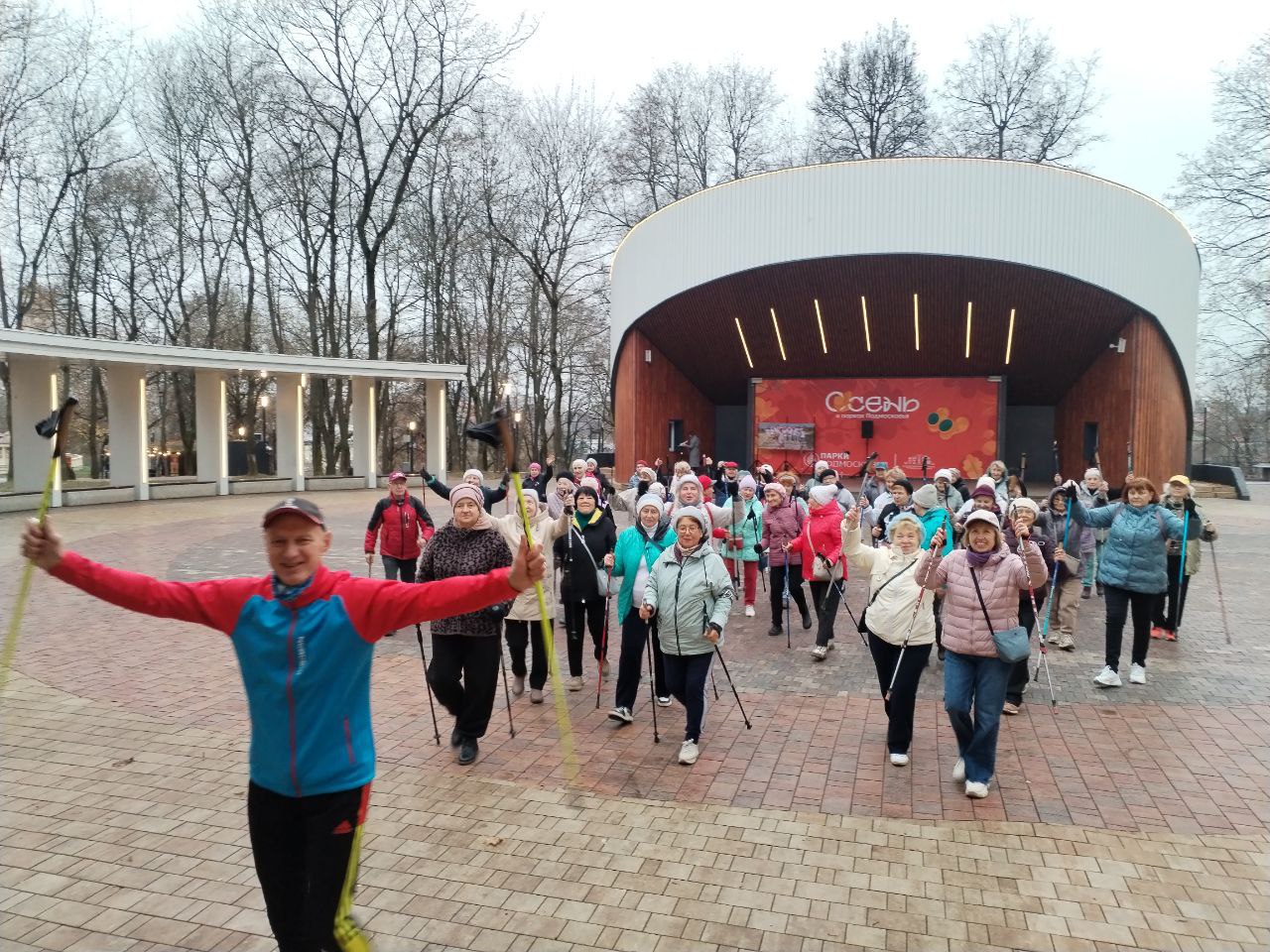 Подольская команда в пятый раз вошла в топ победителей чемпионата России по фоновой ходьбе