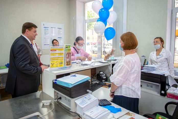 Почтовое отделение на улице Народной начало работу после ремонта Почтовое отделение на улице Народной начало работу после ремонта