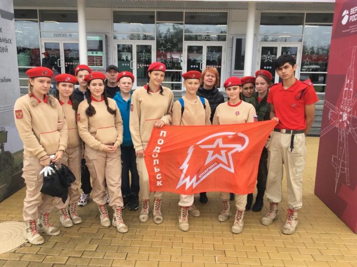 Юнармейцы Большого Подольска активно проводят летние каникулы