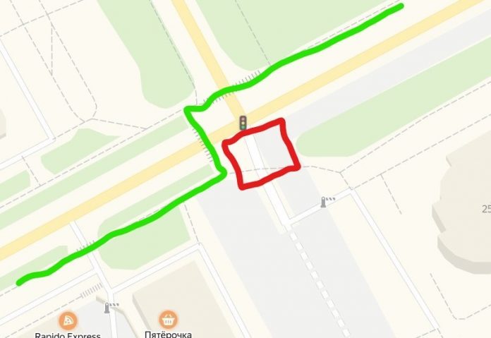 Пешеходам и автолюбителям нужно быть внимательней в районе улицы 43-й Армии  в Подольске Пешеходам и автолюбителям нужно быть внимательней в районе улицы 43-й Армии  в Подольске