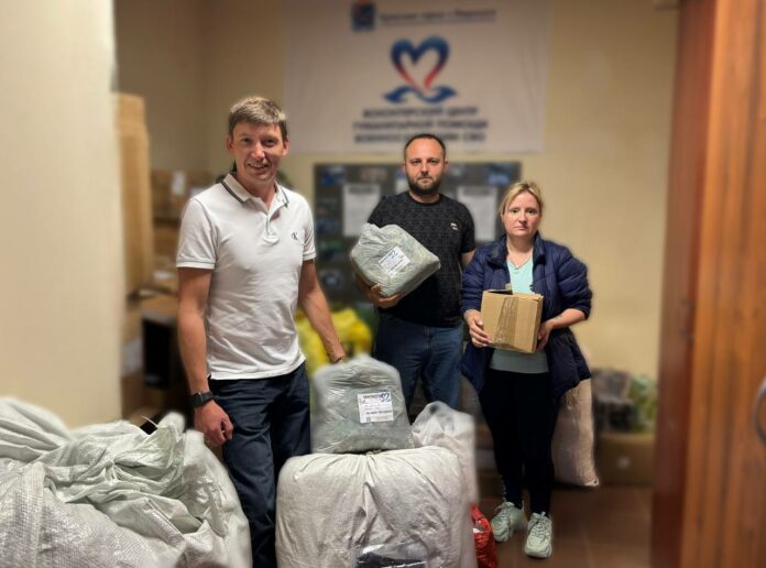 Жены участников СВО получили три партии гуманитарной помощи для защитников