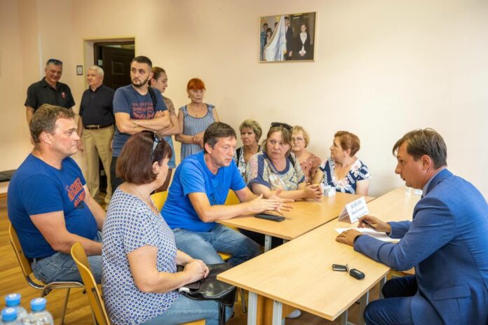 Выездная администрация Подольска встретилась с жителями Добрятина