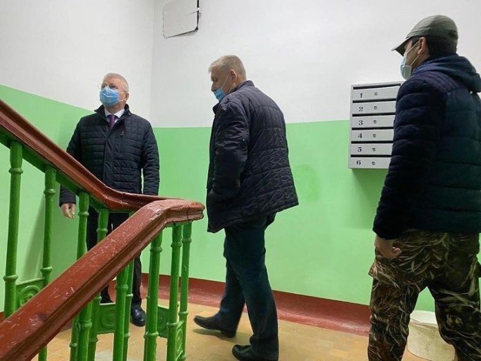 Комиссионная приемка подъездов после проведения ремонта прошла 12 ноября