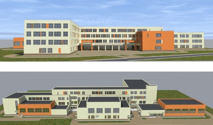 К строительству школы на Бородинском бульваре приступили в Подольске К строительству школы на Бородинском бульваре приступили в Подольске