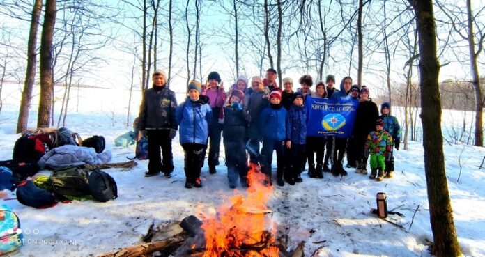 Юные подольчане приняли участие в учебно-тренировочном походе