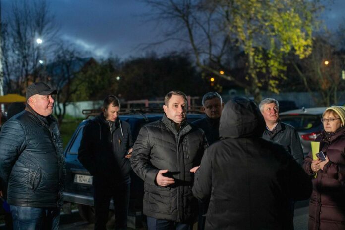 Обход территорий Стрелковского совершил глава Подольска