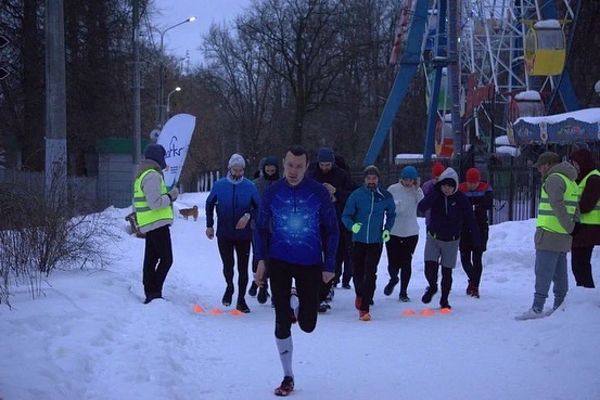В парке имени В. Талалихина состоялся коллективный забег “Parkrun