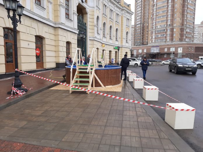 В Кузнечиках идет подготовка к крещенским купаниям