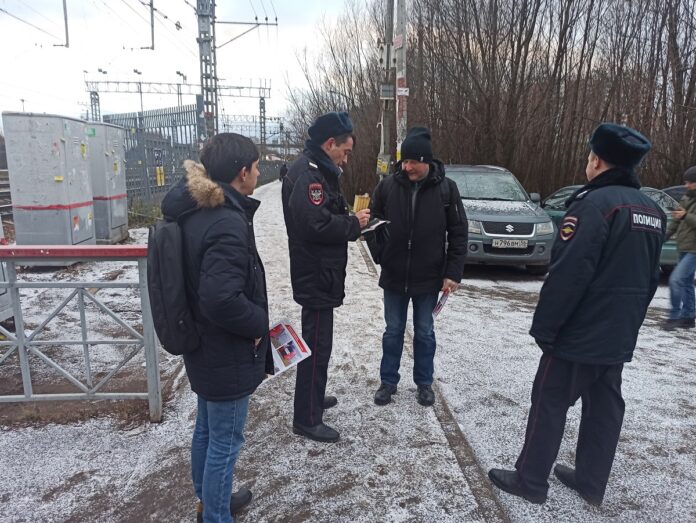 Нарушителей привлекли к ответственности в ходе рейда на железнодорожной станции Силикатная