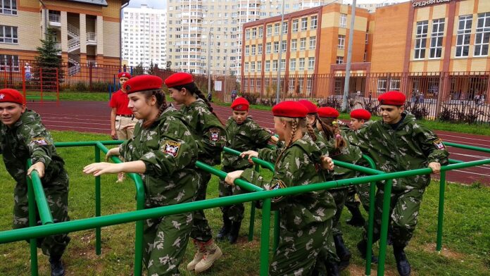 В Большом Подольске укрепляется материально-технический базис юнармейских отрядов