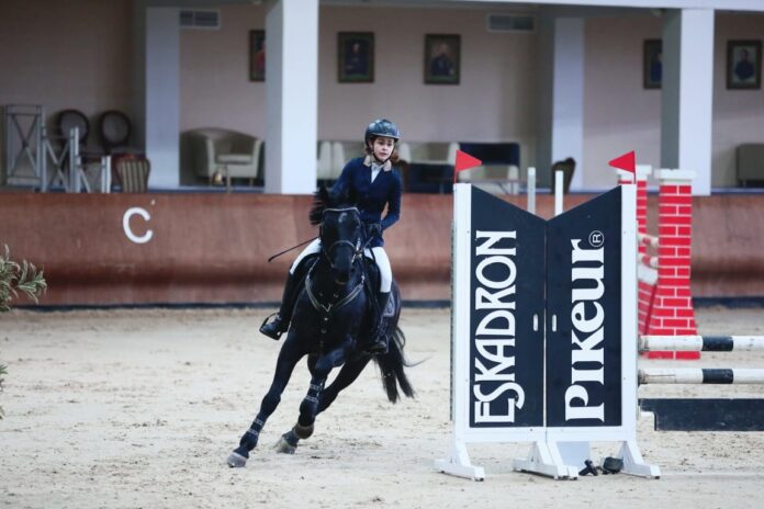 Спортсмены приняли участие в соревнованиях по конкуру