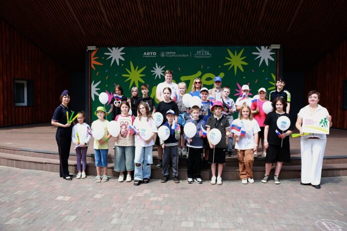 Акция в парке «Я русский» Акция в парке «Я русский»