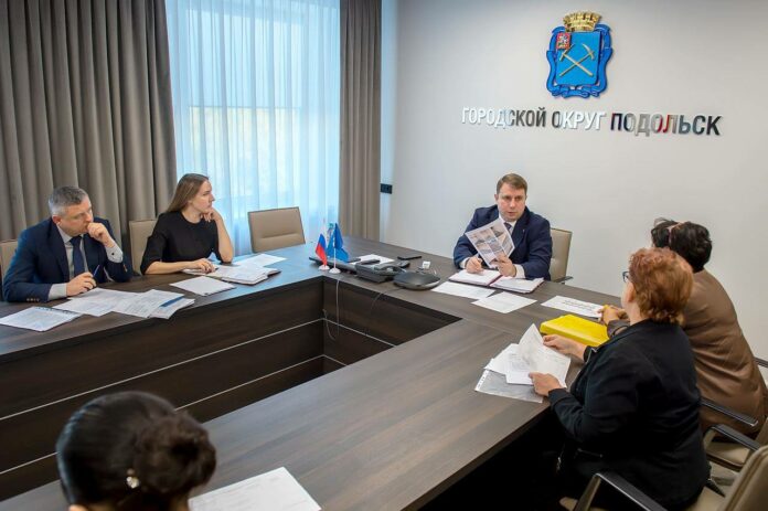 Глава г. о. Подольск 25 сентября провел личный прием граждан  Глава г. о. Подольск 25 сентября провел личный прием граждан