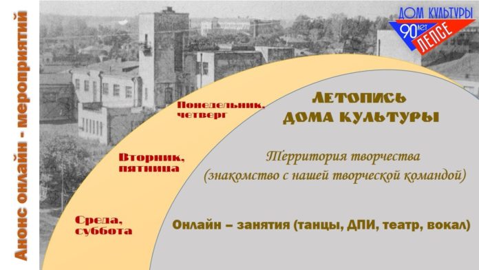 Учреждения культуры Подольска проводят занятия в режиме онлайн