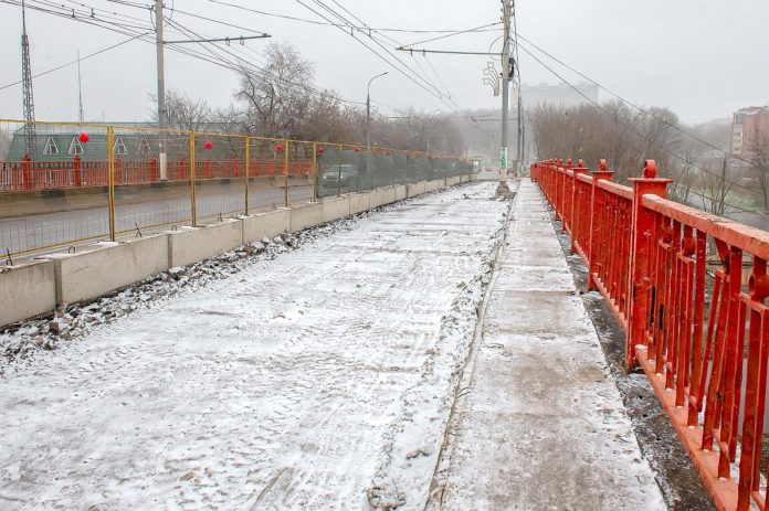 Вторую полосу путепровода на  улице Комсомольской в Подольске начнут ремонтировать в ноябре