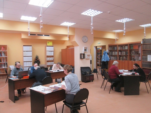 В Центральной библиотеке Подольска прошла арт-встреча Татьяны Калина с любителями китайской живописи