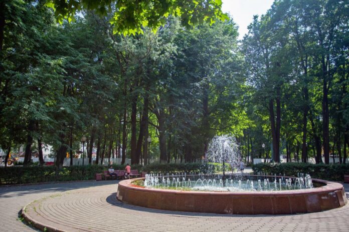 Городской парк преображается Городской парк преображается