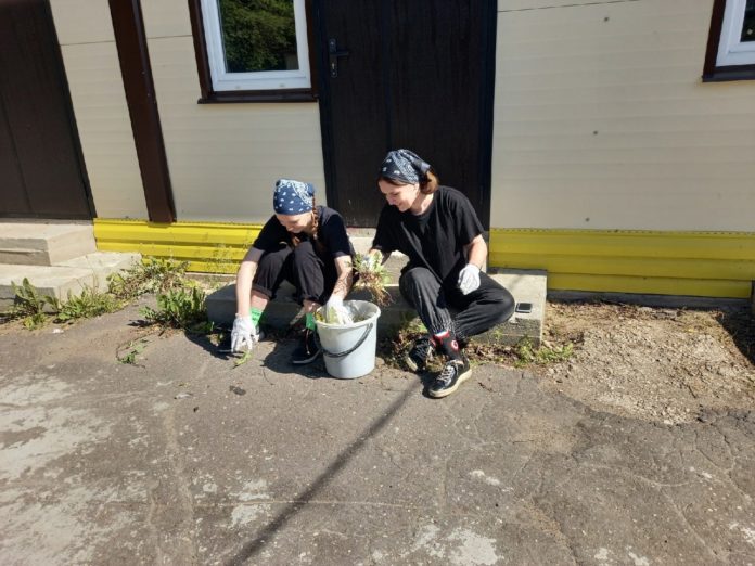 Летние трудовые бригады продолжают работать в Подольске Летние трудовые бригады продолжают работать в Подольске