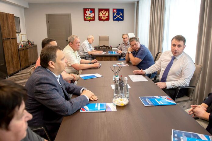 Продолжаются встречи главы Подольска с руководством крупных предприятий Продолжаются встречи главы Подольска с руководством крупных предприятий