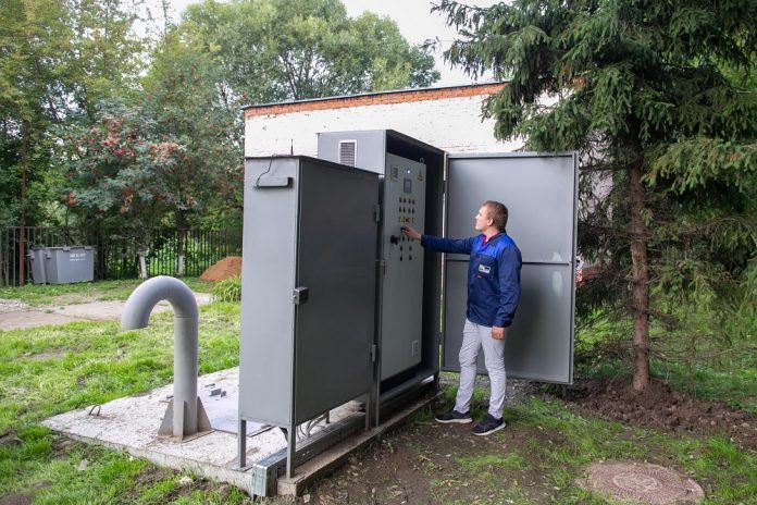 В поселке МИС городского округа Подольск построена новая насосная станция