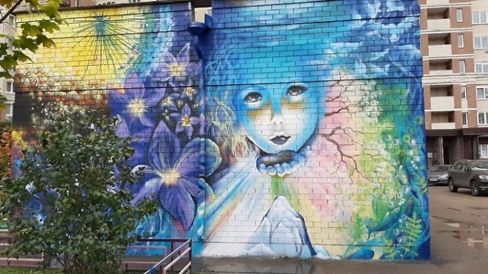 В стиле граффити В стиле граффити