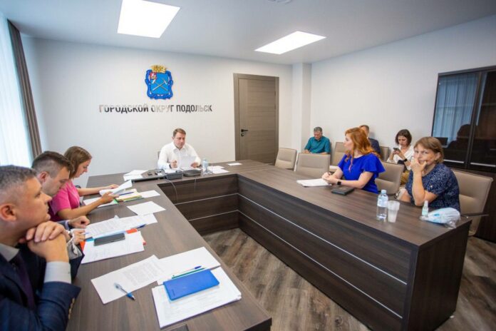 Глава Подольска провёл традиционный приём жителей Глава Подольска провёл традиционный приём жителей